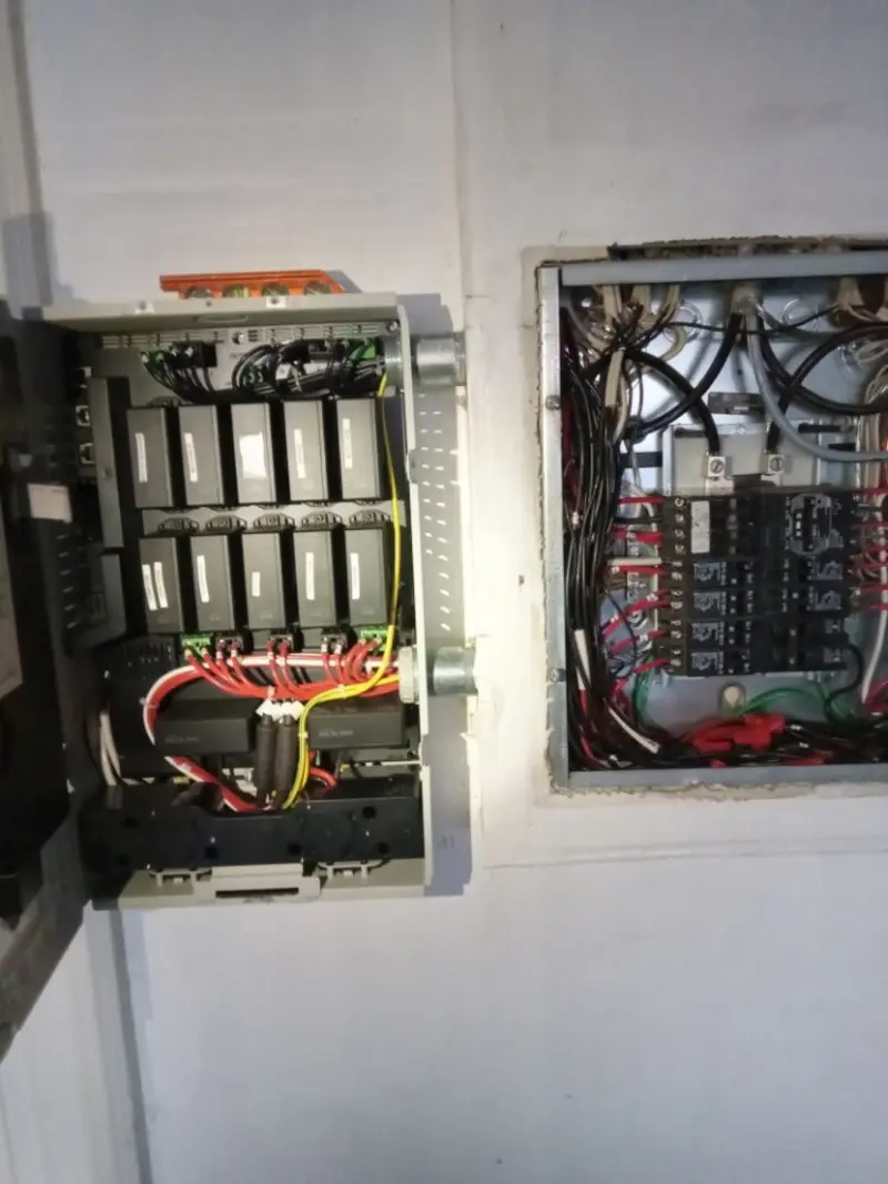 Electrical panel upgrade completed for Indoor Lighting Installation in Bay Village